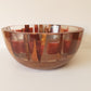 Resin and timber salad bowl